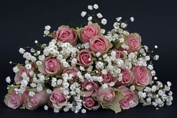 Bouquet di fiori e colori d’amore